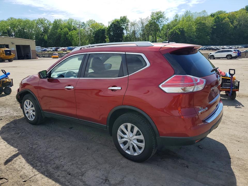 2016 Nissan Rogue sport VIN KNMAT2MV7GP711855 COPART salvage auction — FRONT END, NY - MV-907A SALVAGE CERTIFICATE, sold $1,250 on 2026-07-08 (photo 2)