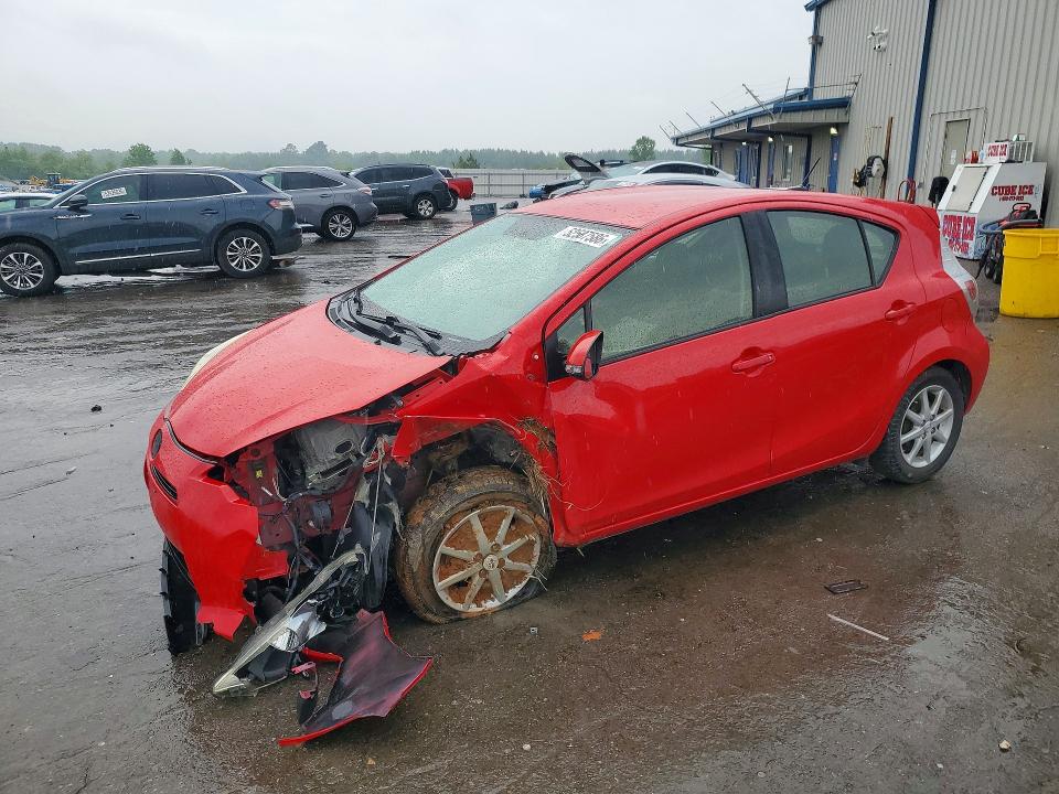 2013 Toyota VIN JTDKDTB33D1031524 COPART salvage auction — FRONT END, Tn - Salvage Certificate, sold $750 on 2026-07-02 (photo 1)