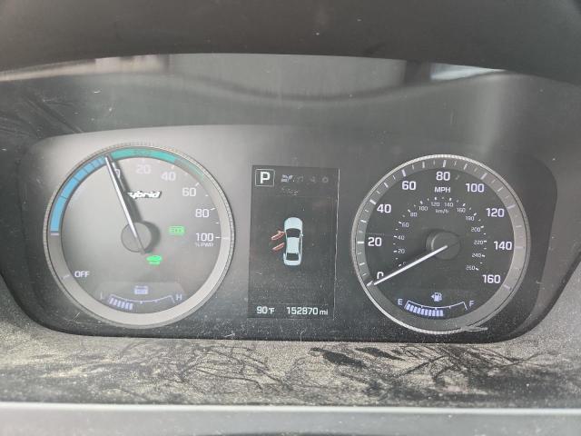 2017 Hyundai Sonata VIN KMHE24L38HA064415 COPART salvage auction — FRONT END, Al - Cert Of Title-Salvage Title, sold $1,000 on 2026-07-15 (photo 9)