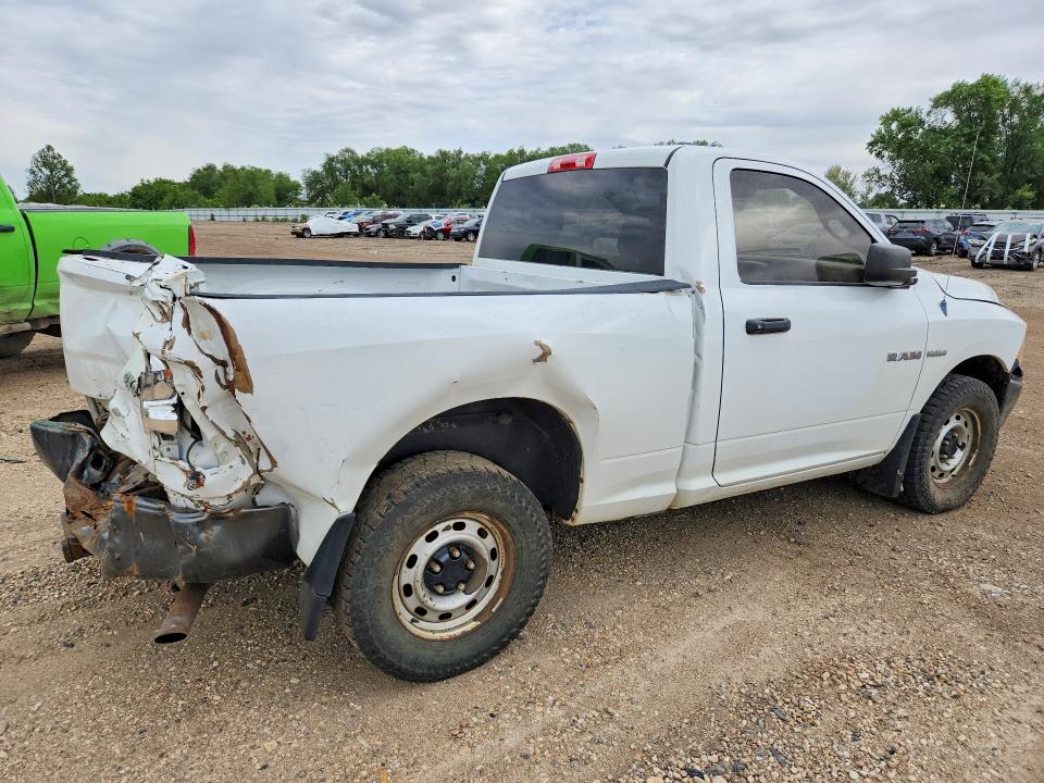 2010 Dodge Ram VIN 3D7JV1ET9AG106495 COPART salvage auction — FRAME DAMAGE, Id - Salvage Certificate Of Title, sold $100 on 2026-07-23 (photo 3)