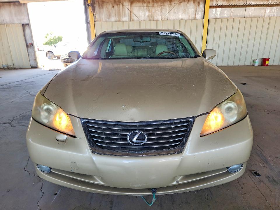 2008 Lexus Es 350 VIN JTHBJ46G482197027 COPART salvage auction — REAR END, Az - Cert Of Title-Restored Salvage, sold $1,400 on 2026-07-07 (photo 5)