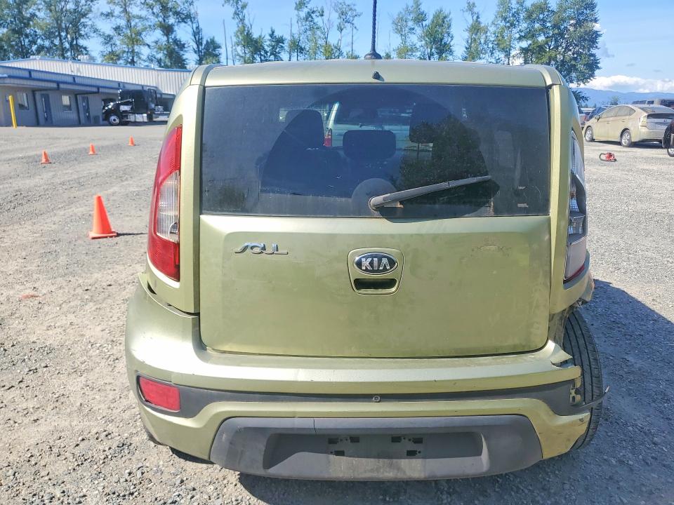 2013 Kia Soul VIN KNDJT2A5XD7486900 COPART salvage auction — REAR END, Wa - Bill Of Sale, sold $275 on 2026-07-06 (photo 6)