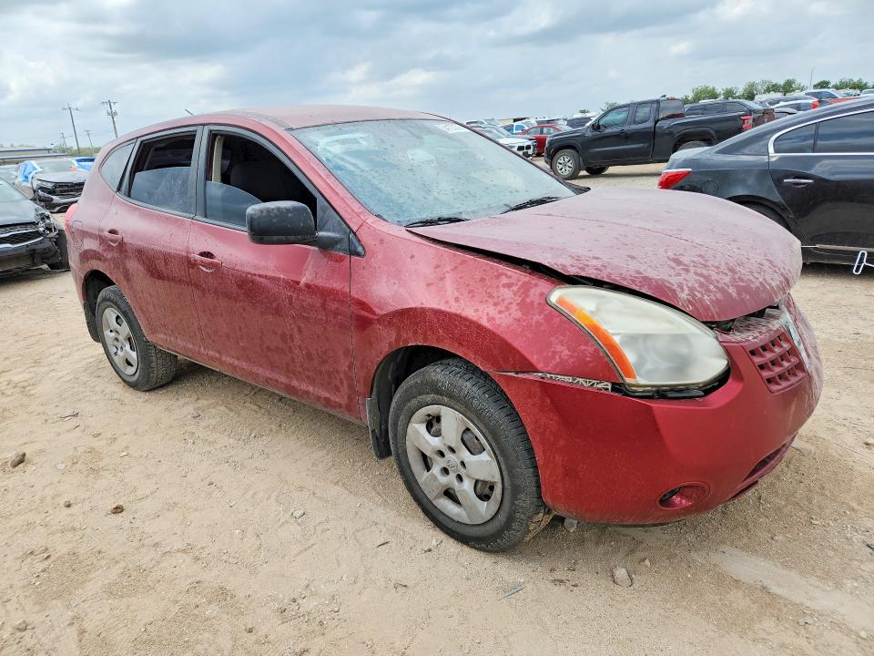 2009 Nissan Rogue sport VIN JN8AS58T49W053664 COPART salvage auction — FRONT END, Tx - Salvage Vehicle Title, sold $375 on 2026-07-30 (photo 4)