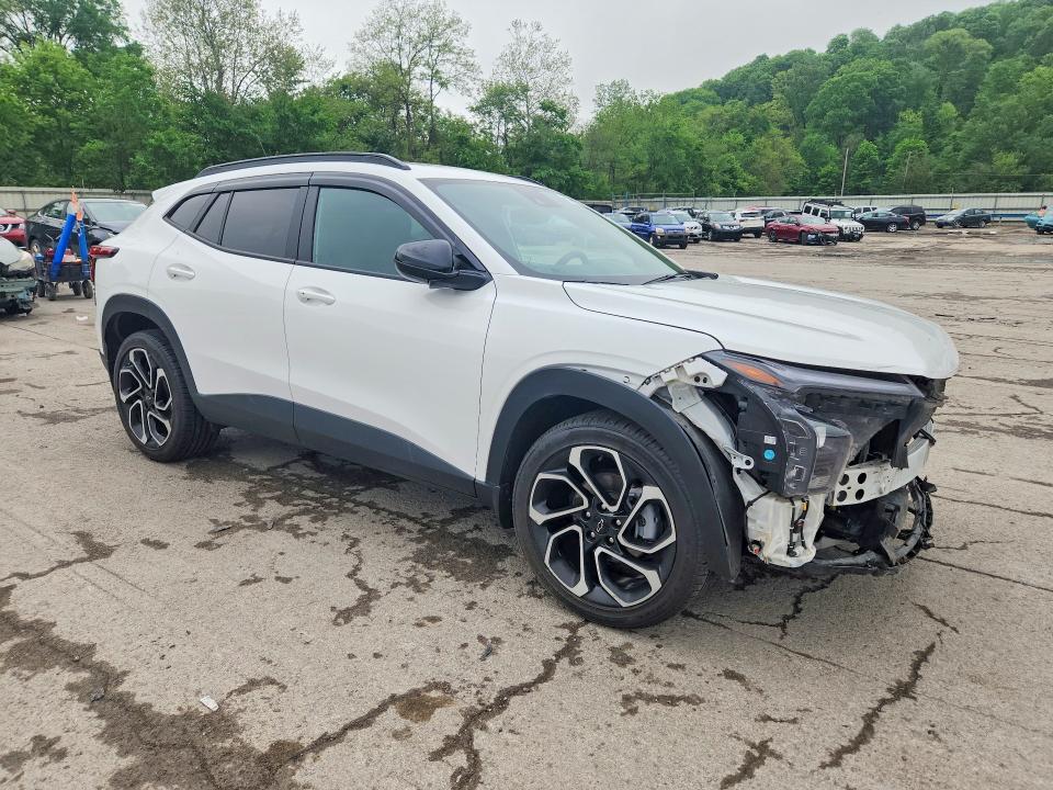 2024 Chevrolet VIN KL77LJE26RC013270 COPART salvage auction — FRONT END, Oh - Cert Of Title-Salvage, sold $9,700 on 2026-07-23 (photo 4)