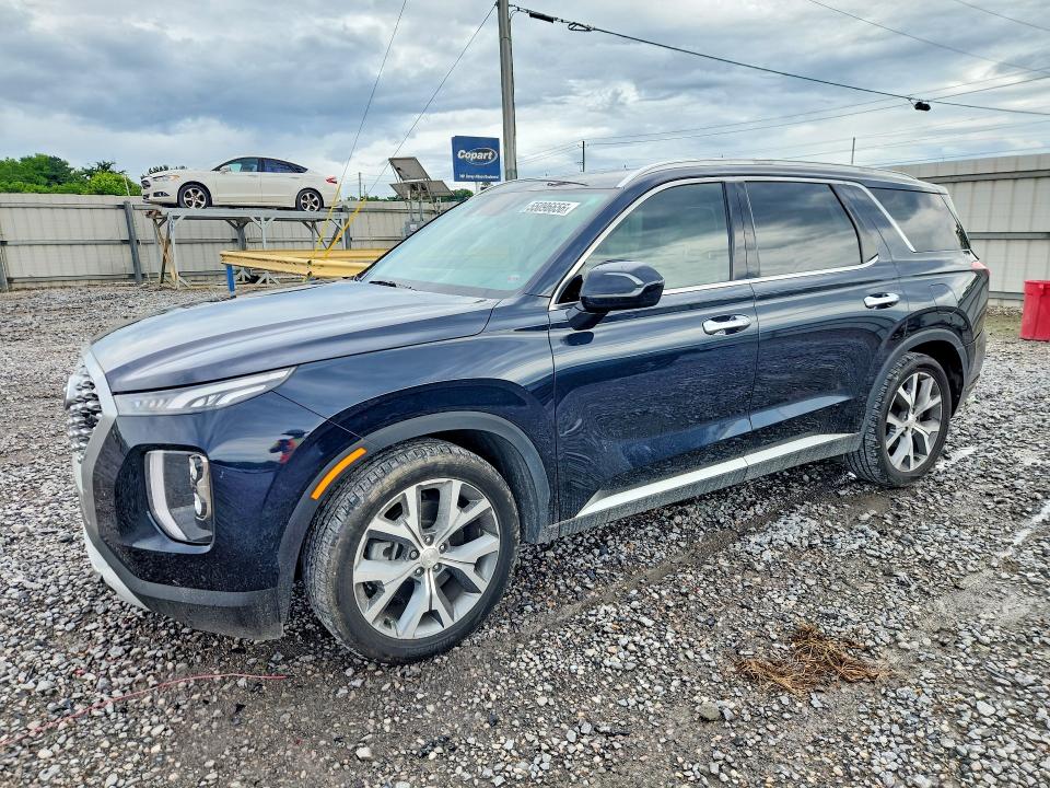 2021 Hyundai Palisade VIN KM8R4DHE2MU263880 COPART salvage auction — REAR END, AL - CERT OF TITLE-SALVAGE TITLE (P), sold $825 on 2026-07-28 (photo 1)