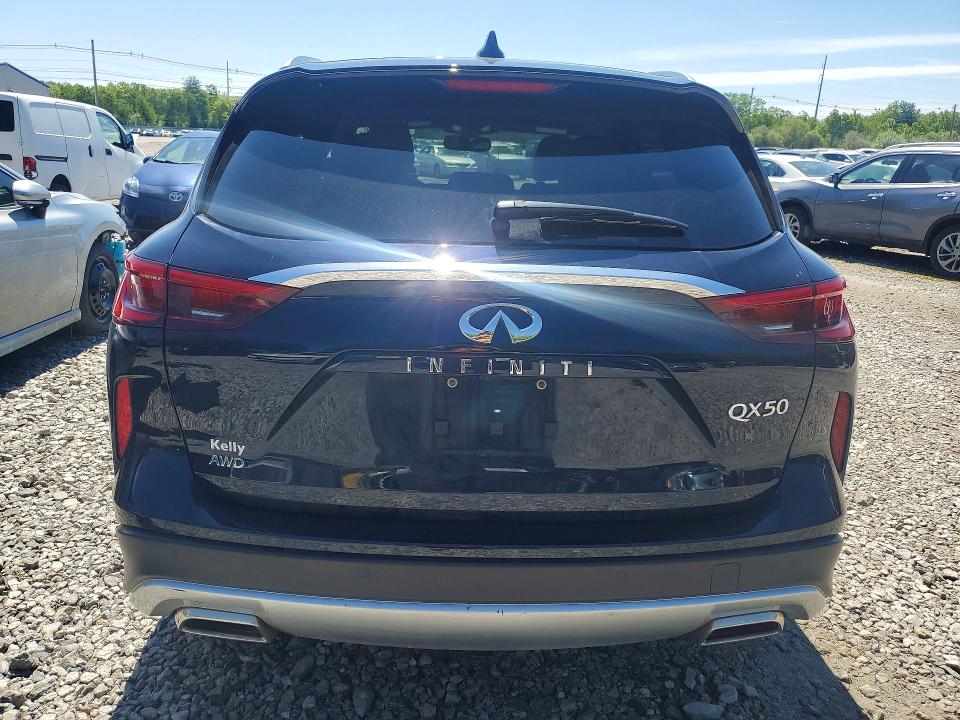 2021 Infiniti Qx50 VIN 3PCAJ5DB8MF119383 COPART salvage auction — FRONT END, MA - CERT OF TITLE-SALVAGE, sold $9,500 on 2026-07-16 (photo 6)