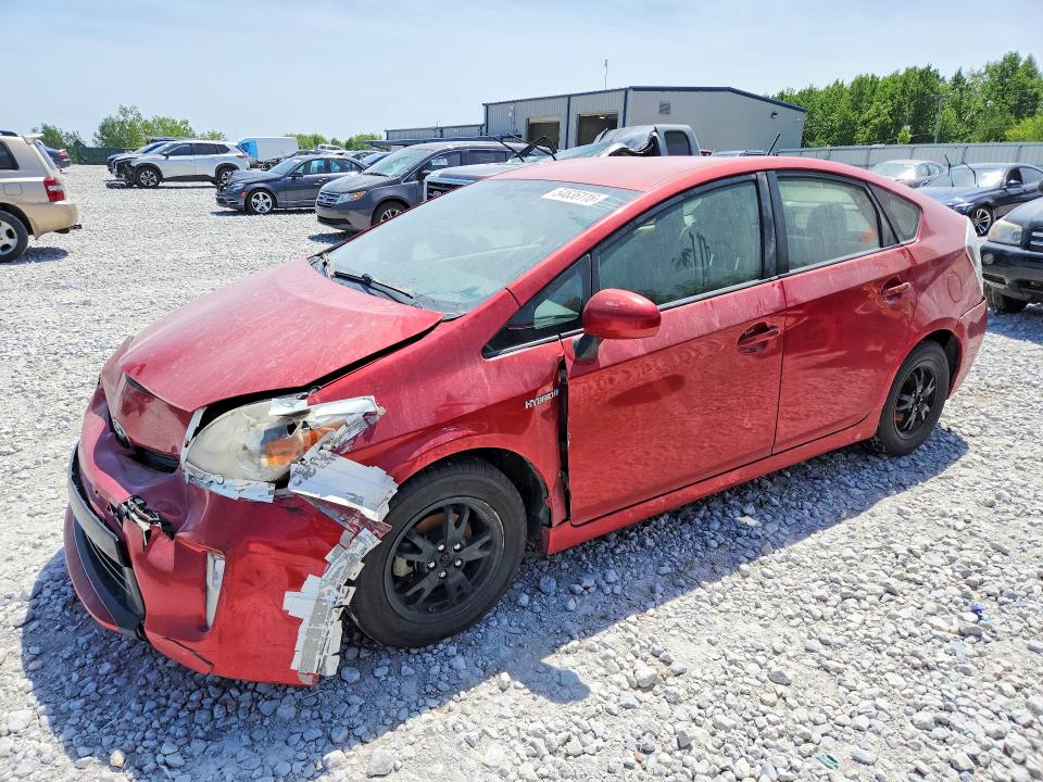 2012 Toyota VIN JTDKN3DUXC1573432 COPART salvage auction — FRONT END, Mi - Dealer Only Clean Title, sold $700 on 2026-07-15 (photo 1)