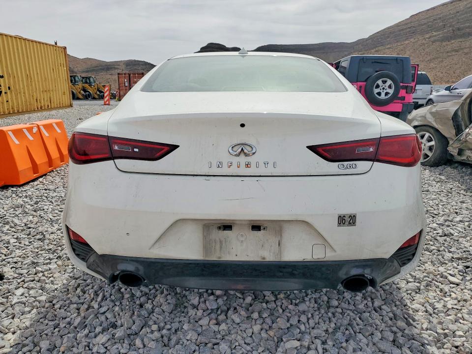 2018 Infiniti Q60 VIN JN1EV7EK6JM342821 COPART salvage auction — SIDE, Id - Salvage Certificate Of Title, sold $3,800 on 2026-07-08 (photo 6)
