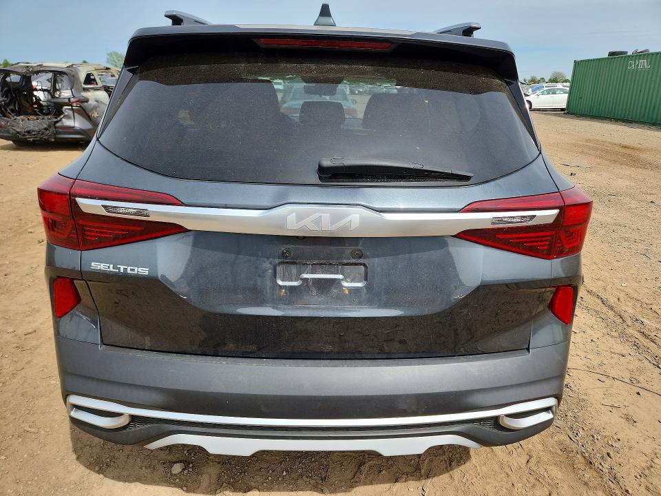 2023 Kia Seltos VIN KNDEUCAAXP7454082 COPART salvage auction — SIDE, Il - Salvage Certificate, sold $6,100 on 2026-07-28 (photo 6)