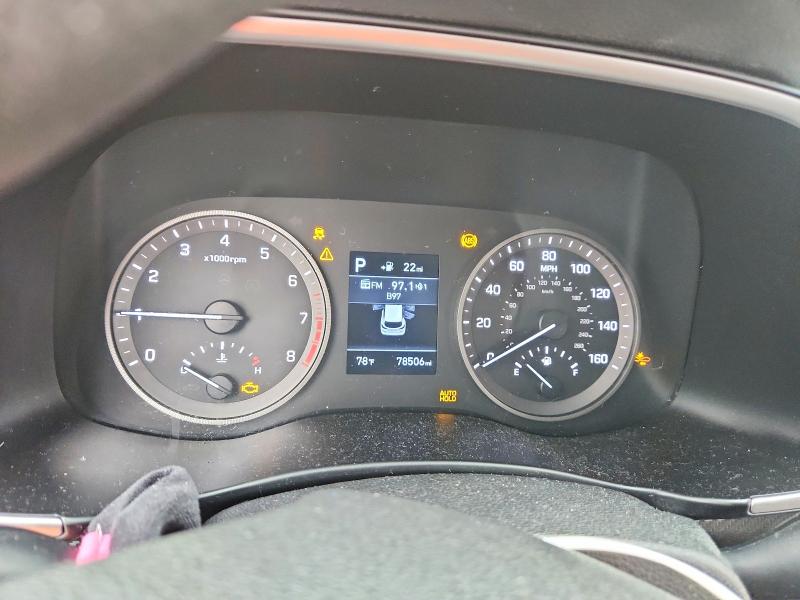 2021 Hyundai VIN KM8J33AL0MU345433 COPART salvage auction — FRONT END, La - Cert Of Title-Salvage, sold $2,500 on 2026-07-15 (photo 9)