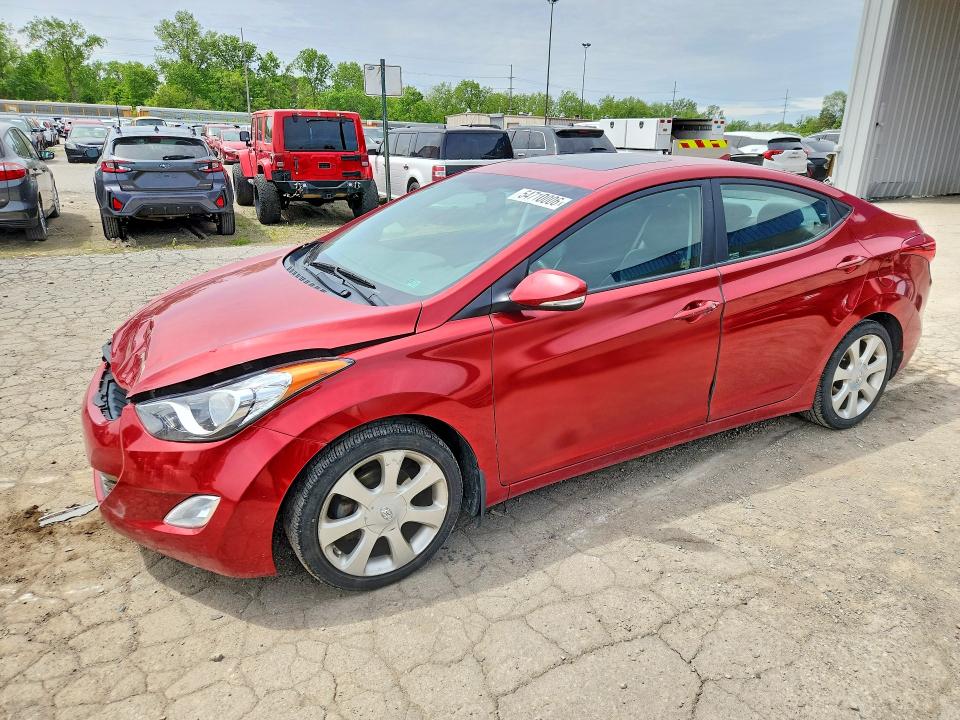 2013 Hyundai VIN KMHDH4AE8DU634775 COPART salvage auction — FRONT END, In - Cert Of Title-Salvage Title, sold $60 on 2026-07-20 (photo 1)