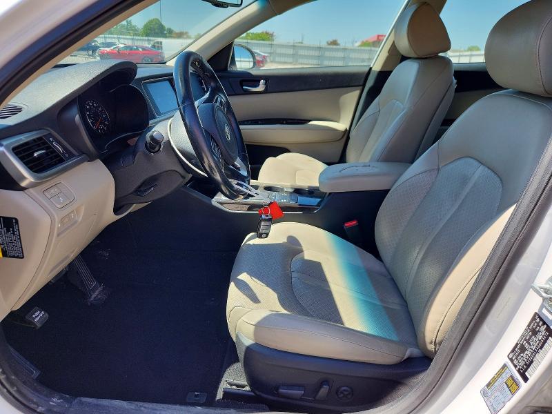2016 Kia Optima VIN 5XXGU4L34GG063272 COPART salvage auction — ENGINE BURN, Il - Salvage Certificate, sold $900 on 2026-07-20 (photo 7)