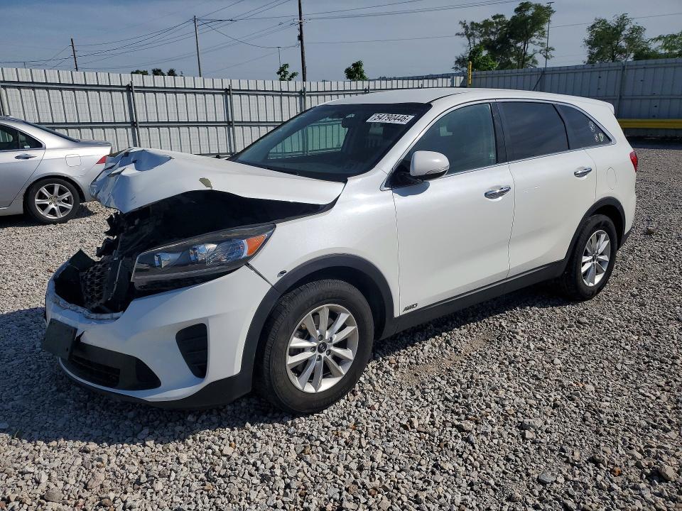 2019 Kia Sorento VIN 5XYPGDA5XKG515824 COPART salvage auction — FRONT END, Ia - Cert Of Title-Salvage Title, sold $2,350 on 2026-07-17 (photo 1)