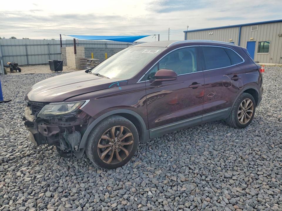2018 Lincoln Mkc VIN 5LMCJ2C95JUL13841 COPART salvage auction — FRONT END, Fl - Cert Of Title Slvg Rebuildable, sold $1,500 on 2026-07-31 (photo 1)