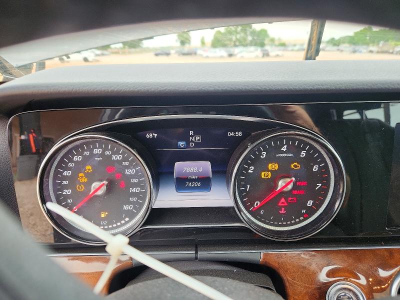 2019 Mercedes-benz E-klasse VIN WDDZF4KB6KA627476 COPART salvage auction — FRONT END, Al - Cert Of Title-Salvage Title, sold $5,600 on 2026-07-29 (photo 9)