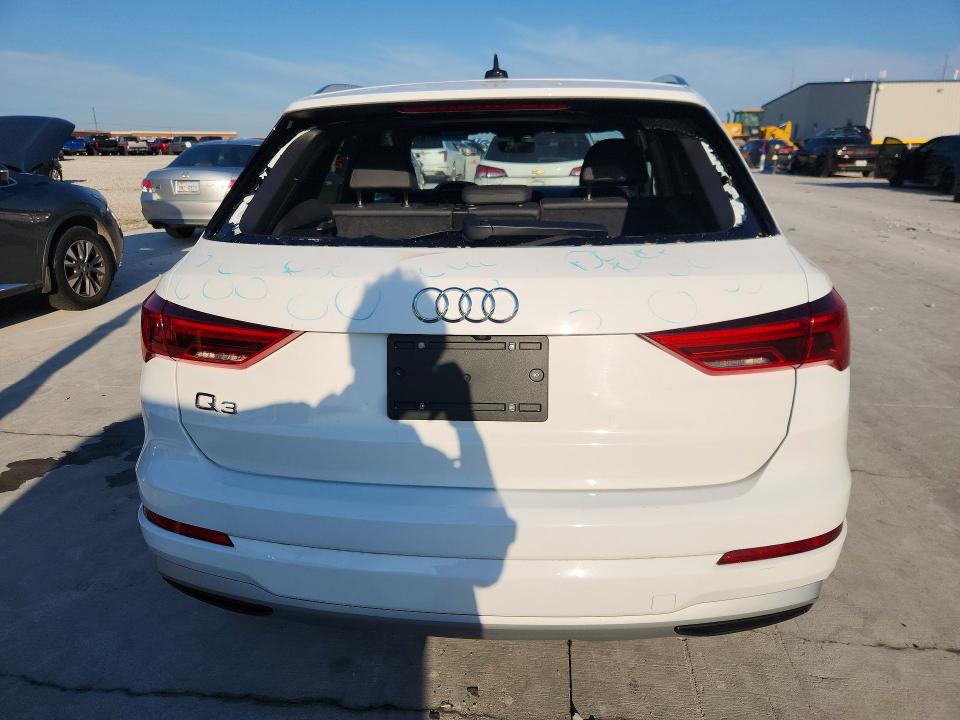 2020 Audi Q3 VIN WA1AECF35L1032265 COPART salvage auction — HAIL, Tx - Certificate Of Title, sold $8,800 on 2026-07-21 (photo 6)