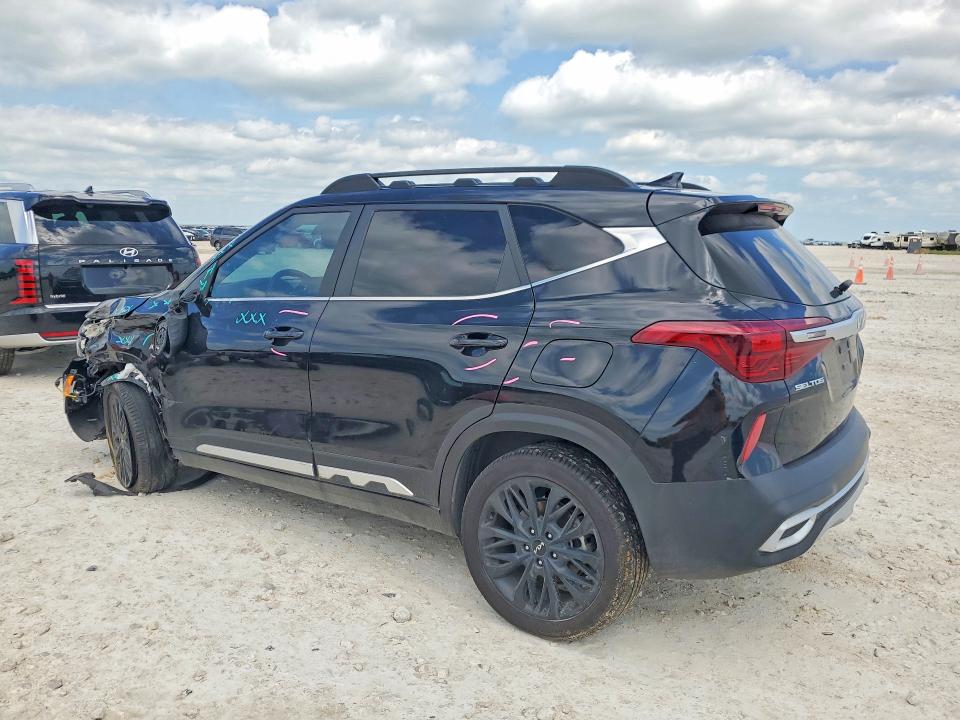 2022 Kia Seltos VIN KNDEUCA22N7304652 COPART salvage auction — FRONT END, Tx - Salvage Vehicle Title, sold $2,750 on 2026-07-02 (photo 2)