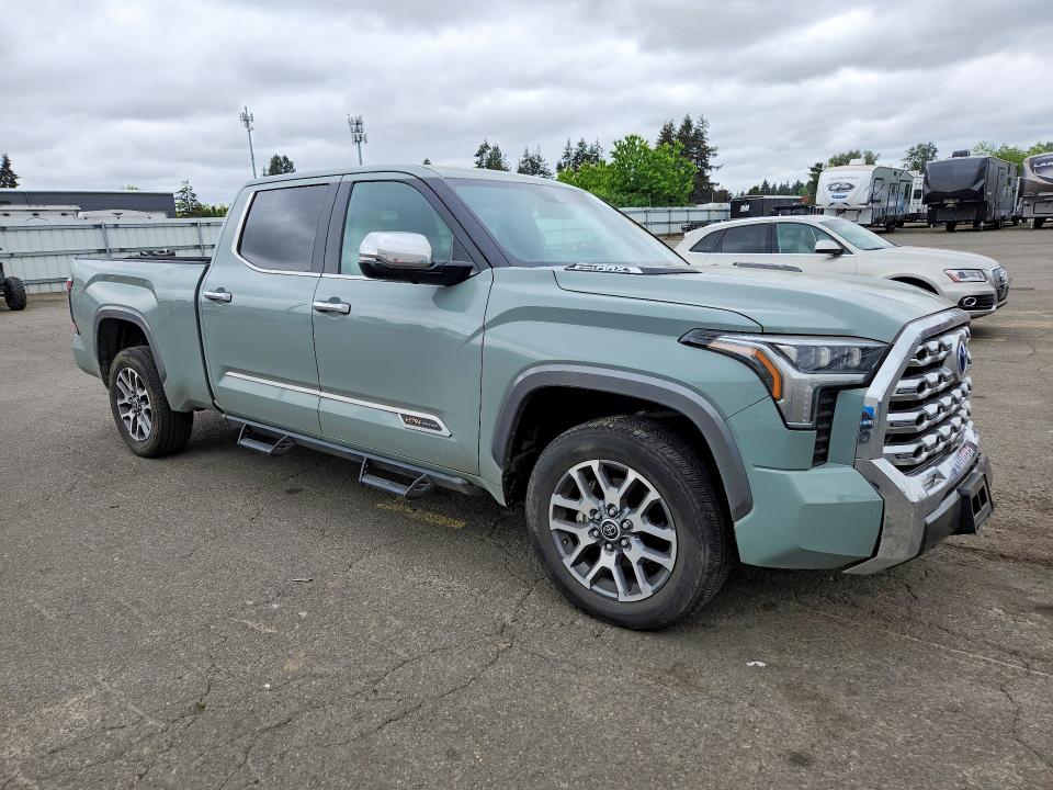 2024 Toyota Tundra VIN 5TFMC5EC6RX007970 COPART salvage auction — FRONT END, Or - Salvage Title Certificate, sold $28,000 on 2026-07-13 (photo 4)
