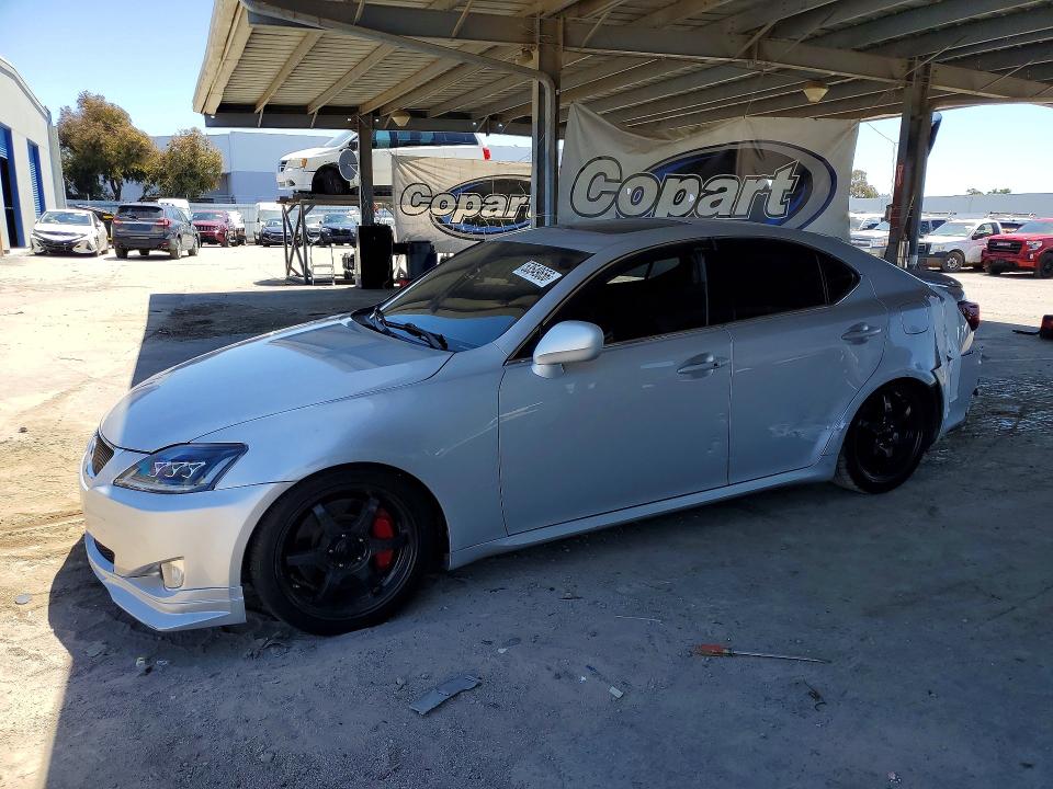 2006 Lexus Is 350 VIN JTHBE262765000974 COPART salvage auction — REAR END, Ca - Salvage Certificate, sold $3,500 on 2026-07-09 (photo 1)
