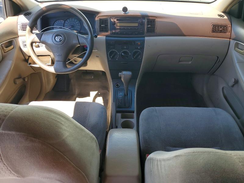 2005 Toyota Corolla VIN JTDBR32E552053944 COPART salvage auction — REAR END, Ca - Salvage Certificate, sold $500 on 2026-07-02 (photo 8)