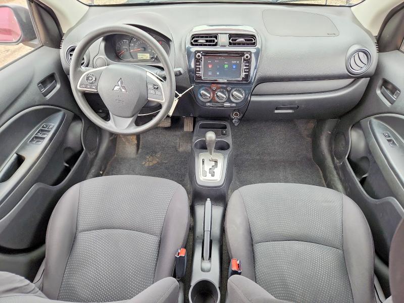 2019 Mitsubishi Mirage VIN ML32F3FJ7KHF09313 COPART salvage auction — REAR END, Il - Salvage Certificate, sold $1,450 on 2026-07-08 (photo 8)