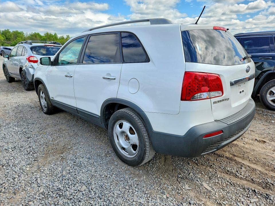 2011 Kia Sorento VIN 5XYKTDA22BG125117 COPART salvage auction — STRIPPED, Nj - Certificate Of Title (P), sold $750 on 2026-07-17 (photo 2)