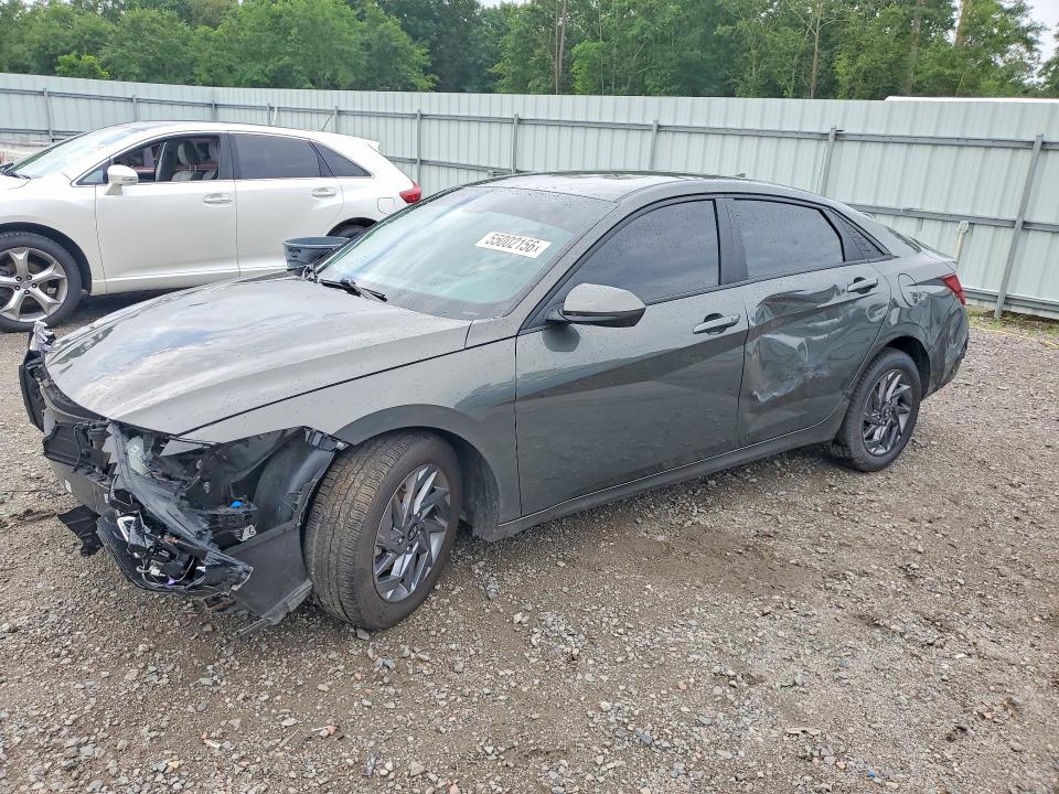 2024 Hyundai Elantra VIN KMHLM4DG8RU718557 COPART salvage auction — FRONT END, Sc - Cert Of Title-Salvage, sold $200 on 2026-07-28 (photo 1)