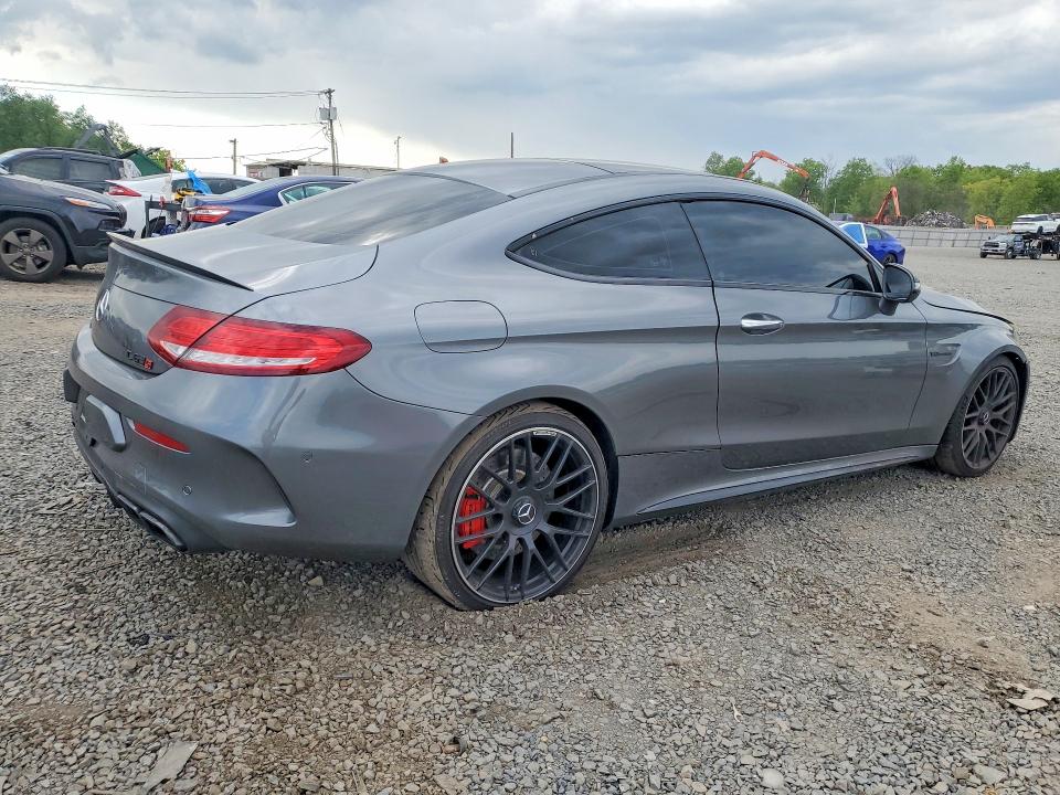 2018 Mercedes-benz C-klasse VIN WDDWJ8HB1JF675680 COPART salvage auction — FRONT END, SC - CERT OF TITLE-SALVAGE, sold $21,300 on 2026-07-10 (photo 3)