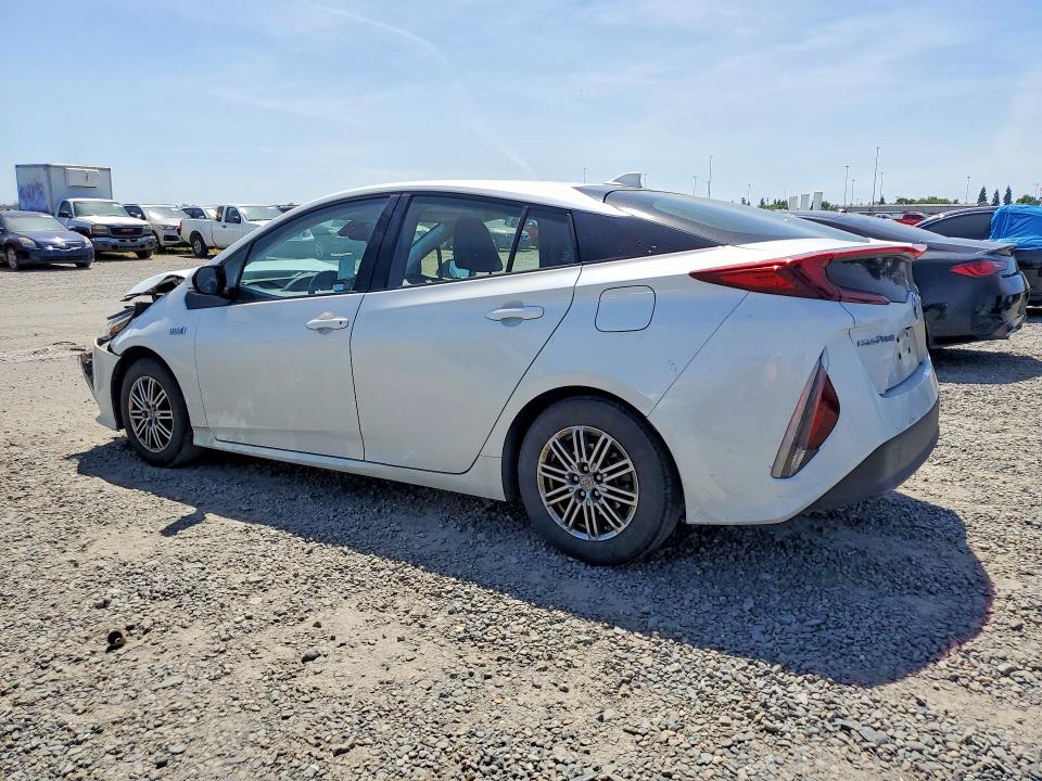 2019 Toyota Prius prime VIN JTDKARFP6K3106968 COPART salvage auction — FRONT END, Ca - Salvage Certificate, sold $3,750 on 2026-07-02 (photo 2)