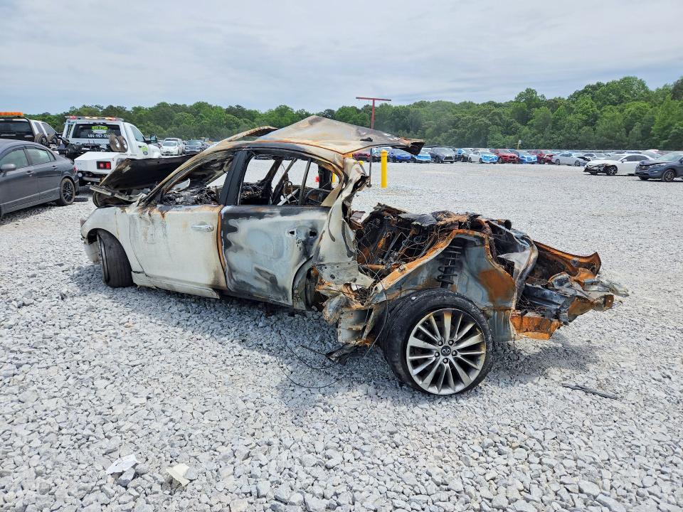 2020 Infiniti Q50 VIN JN1EV7ARXLM250360 COPART salvage auction — BURN, GA - BILL OF SALE - PARTS ONLY, sold $275 on 2026-07-14 (photo 2)