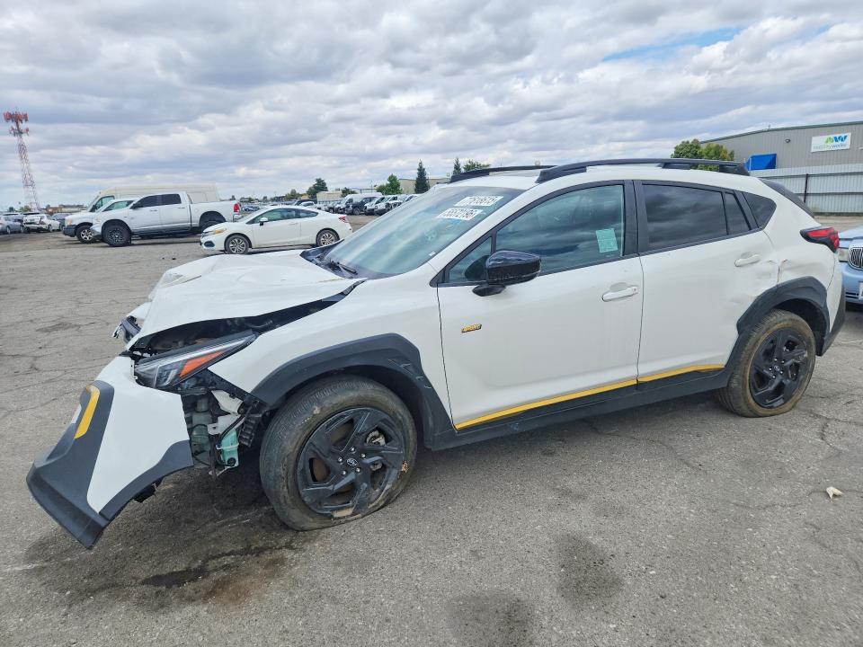 2024 Subaru Crosstrek VIN 4S4GUHF61R3730617 COPART salvage auction — FRONT END, Ca - Dis/Dlr/Exp Clean W/Salv Hist (P), sold $3,450 on 2026-07-08 (photo 1)