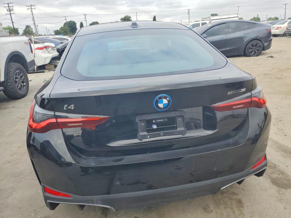 2024 BMW I4 VIN WBY43AW04RFS63784 COPART salvage auction — FRONT END, CA - SALVAGE CERTIFICATE, sold $10,900 on 2026-07-29 (photo 6)