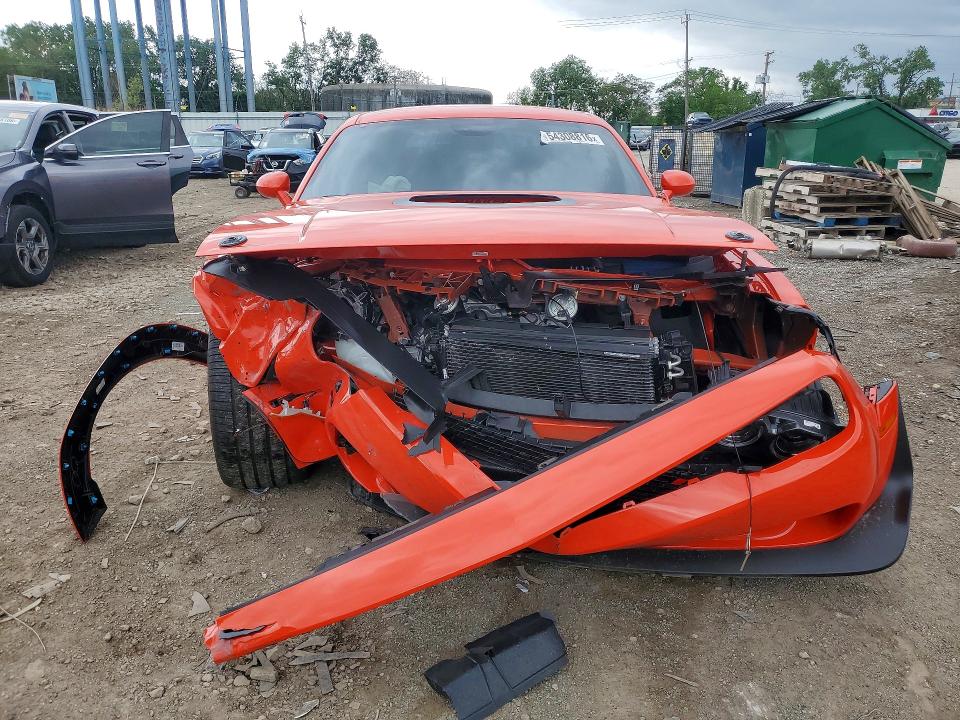 2022 Dodge Challenger VIN 2C3CDZFJ0NH124346 COPART salvage auction — FRONT END, IL - SALVAGE CERTIFICATE, sold $14,300 on 2026-09-02 (photo 5)