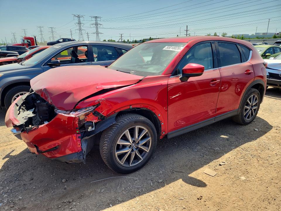 2018 Mazda VIN JM3KFBDM9J0310916 COPART salvage auction — FRONT END, Il - Salvage Certificate, sold $2,200 on 2026-07-28 (photo 1)