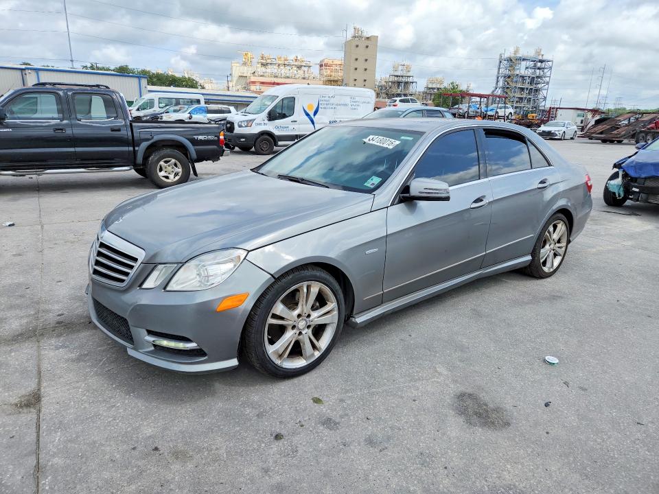 2012 Mercedes-benz E-class VIN WDDHF8JB3CA606154 COPART salvage auction — MECHANICAL, La - Certificate Of Title, sold $950 on 2026-07-08 (photo 1)