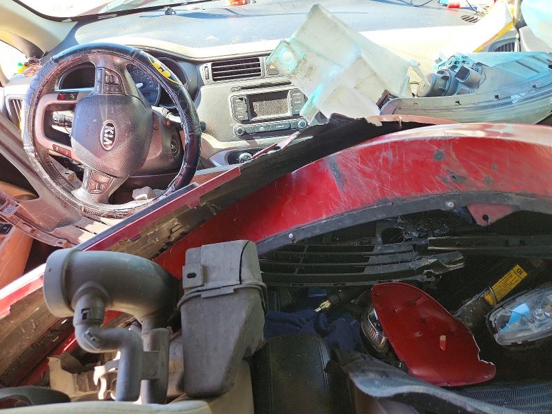 2013 Kia Rio VIN KNADN4A38D6177043 COPART salvage auction — FRONT END, Nv - Salvage Title, sold $425 on 2026-07-16 (photo 8)