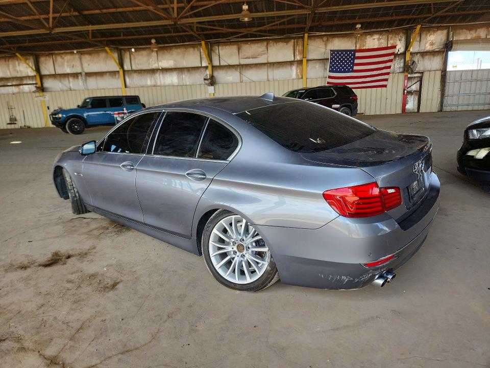 2016 BMW 5er VIN WBA5A5C56GG352439 COPART salvage auction — UNDERCARRIAGE, Az - Cert Of Title - Salvage, sold $2,800 on 2026-07-06 (photo 2)