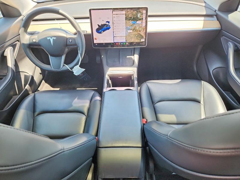 2021 Tesla Model 3 VIN 5YJ3E1EA8MF838516 COPART salvage auction — FRONT END, Ca - Salvage Certificate, sold $6,200 on 2026-07-14 (photo 8)