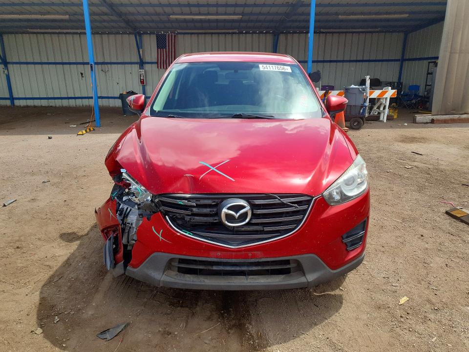 2016 Mazda Cx-5 VIN JM3KE4BYXG0840874 COPART salvage auction — FRONT END, Co - Salvage Title, sold $3,300 on 2026-07-09 (photo 5)