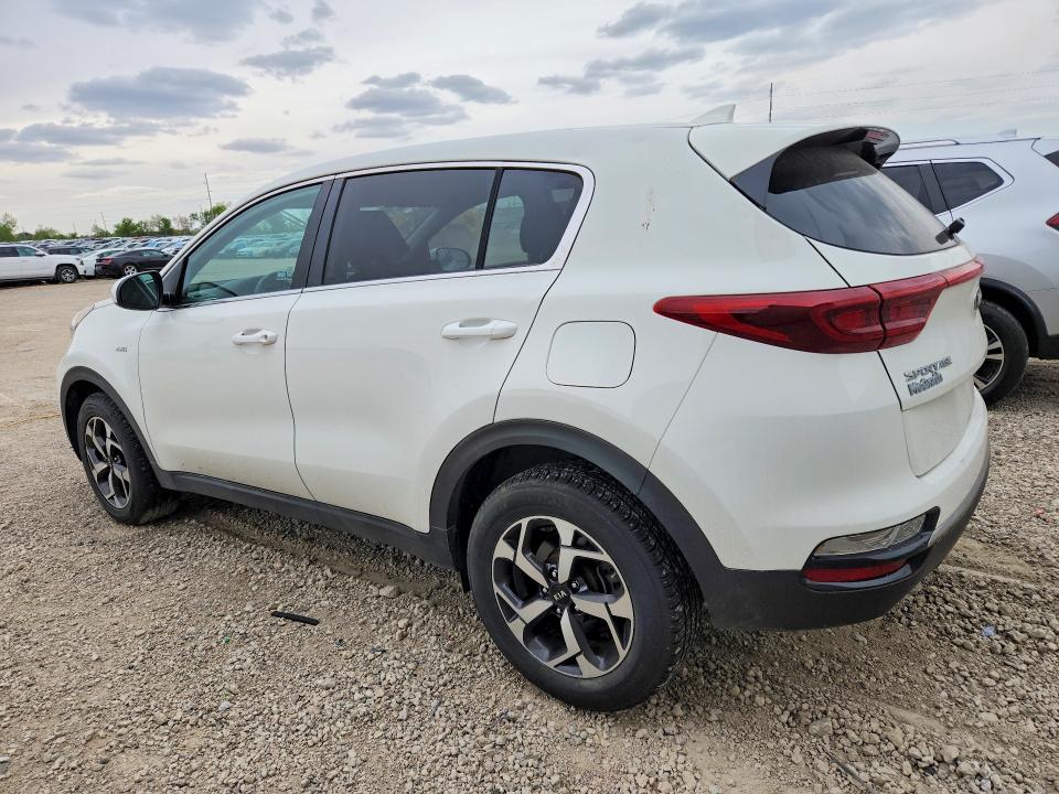 2020 Kia Sportage VIN KNDPMCAC2L7812571 COPART salvage auction — HAIL, Ia - Cert Of Title-Salvage Title, sold $250 on 2026-07-29 (photo 2)