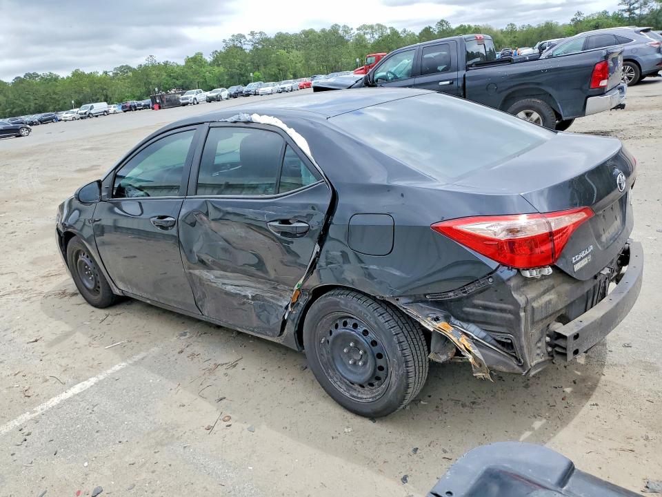 2018 Toyota Corolla VIN 5YFBURHE4JP833809 COPART salvage auction — REAR END, Ga - Cert Of Title-Salvage, sold $3,050 on 2026-07-23 (photo 2)