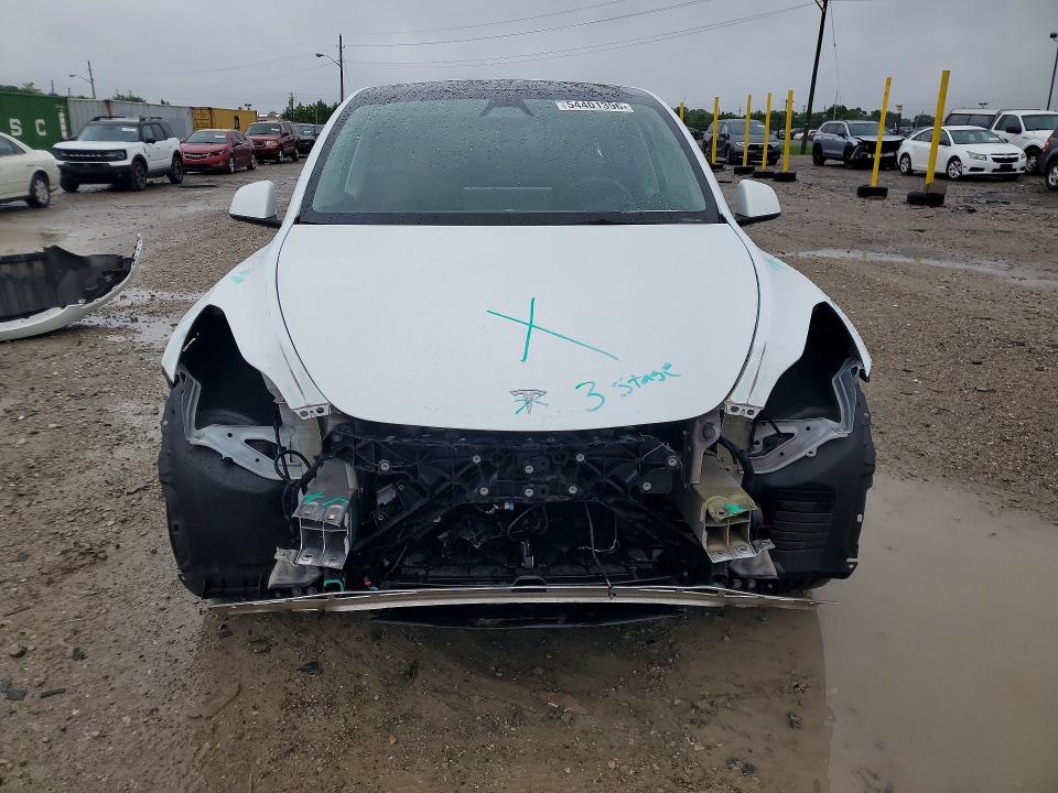 2023 Tesla Model y VIN 7SAYGDEE4PF791495 COPART salvage auction — FRONT END, In - Cert Of Title-Salvage Title, sold $10,900 on 2026-07-10 (photo 5)