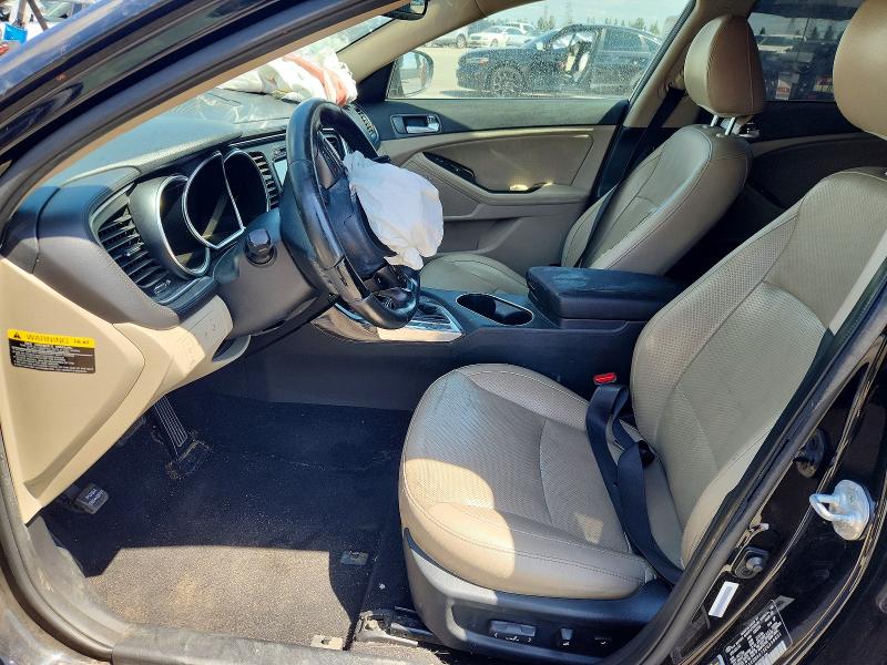 2014 Kia Optima VIN 5XXGN4A73EG338601 COPART salvage auction — FRONT END, Ca - Salvage Certificate, sold $150 on 2026-09-10 (photo 7)