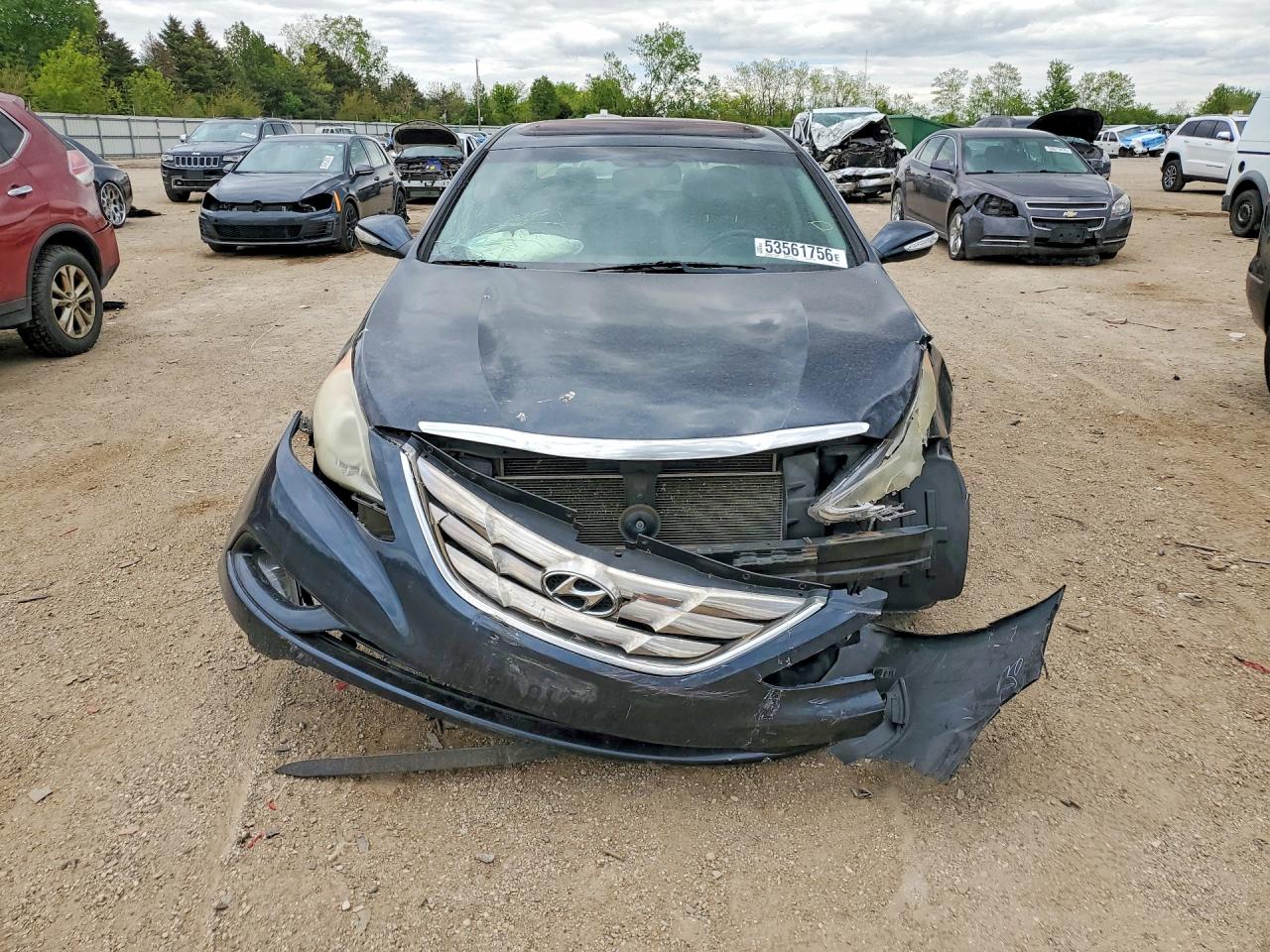 2011 Hyundai Sonata VIN 5NPEC4AC0BH110274 COPART salvage auction — Front End, IL - SALVAGE CERTIFICATE, sold $350 on 2026-07-02 (photo 5)