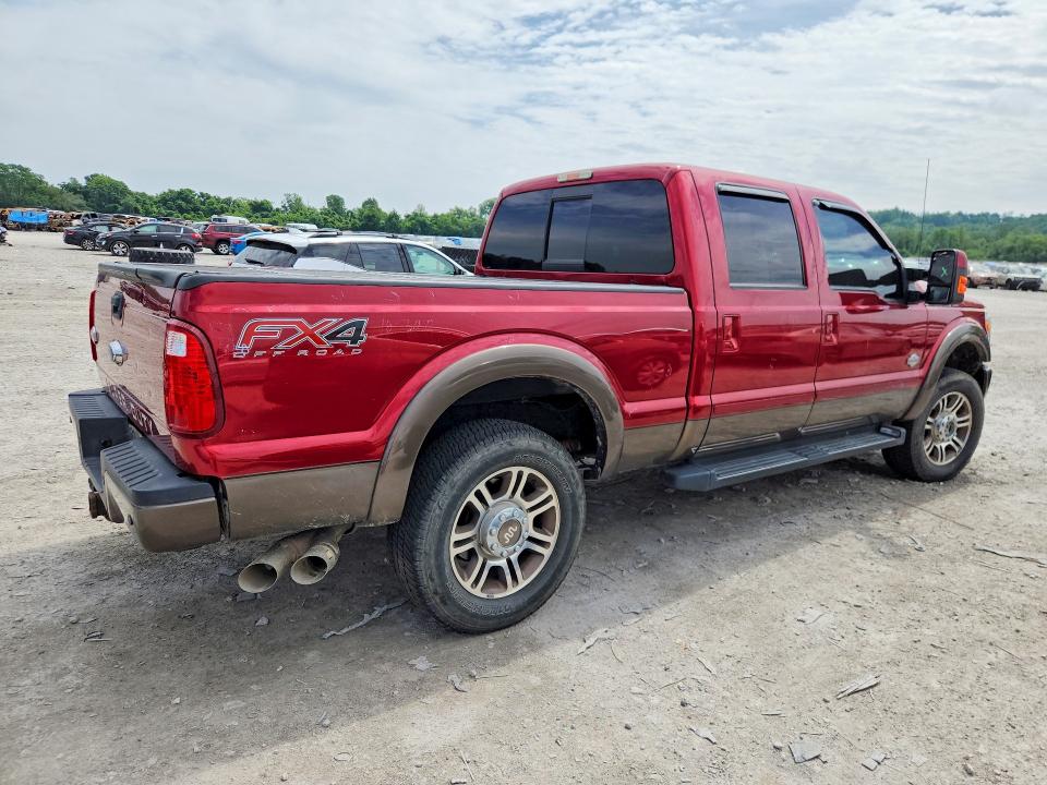 2016 Ford F250 VIN 1FT7W2BT1GEA26796 COPART salvage auction — HAIL, Il - Salvage Certificate, sold $15,900 on 2026-07-27 (photo 3)