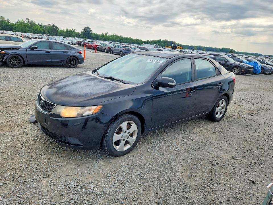 2010 Kia Forte VIN KNAFU4A29A5306797 COPART salvage auction — FRONT END, Nc - Salvage Certificate Of Title, sold $525 on 2026-07-13 (photo 1)