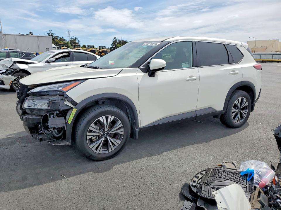2023 Nissan Rogue VIN JN8BT3BA4PW004216 COPART salvage auction — FRONT END, Ca - Salvage Certificate, sold $6,500 on 2026-07-06 (photo 1)