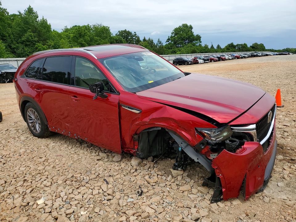 2025 Mazda Cx-90 VIN JM3KKBHD2S1249006 COPART salvage auction — FRONT END, Nc - Salvage Certificate Of Title, sold $225 on 2026-07-27 (photo 4)