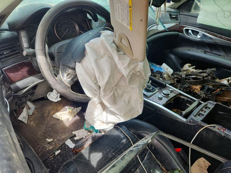 2011 Infiniti M VIN JN1BY1AP9BM324419 COPART salvage auction — ROLLOVER, Co - Non-Repairable Cert Of Title, sold $275 on 2026-07-15 (photo 8)