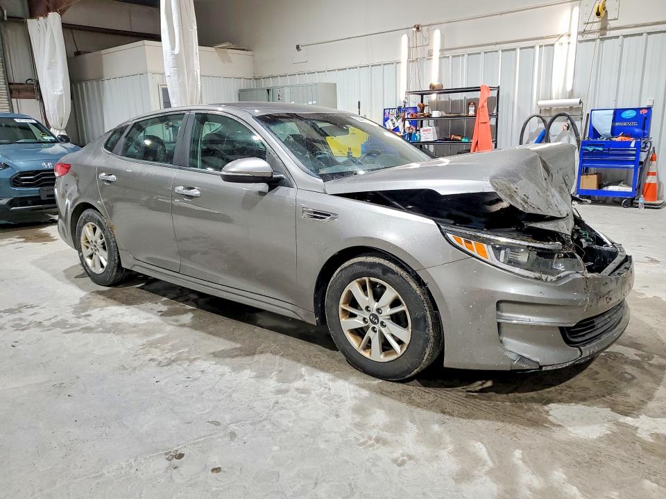 2016 Kia Optima VIN 5XXGT4L35GG014715 COPART salvage auction — FRONT END, NY - MV-907A SALVAGE CERTIFICATE, sold $475 on 2026-07-27 (photo 4)